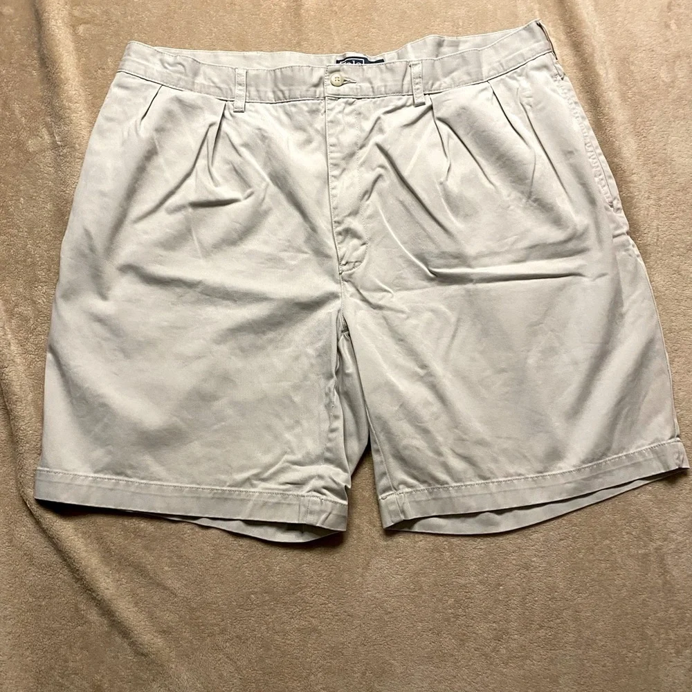 Men’s Polo By Ralph Lauren Tan Tyler Short Size 42 Golfing Business Shorts